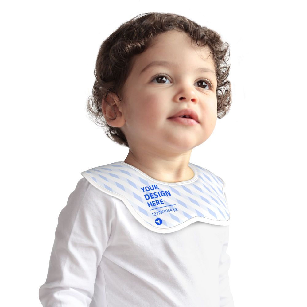 Kids Bib : Skin-friendly And Comfortable Baby Cotton Petal Bib
