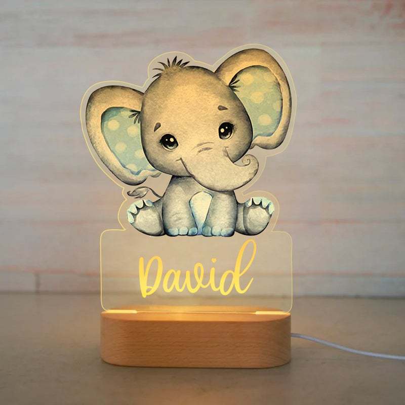 Baby elephant Light Ornament