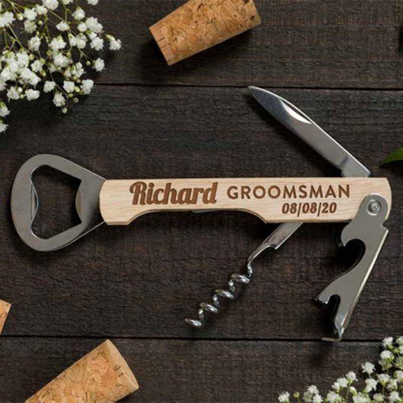Customize gifts for Groomsman