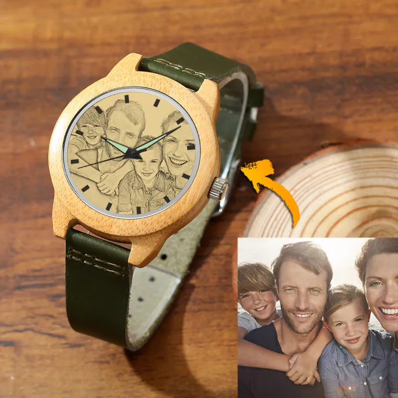 Customized Wooden Watch for Men