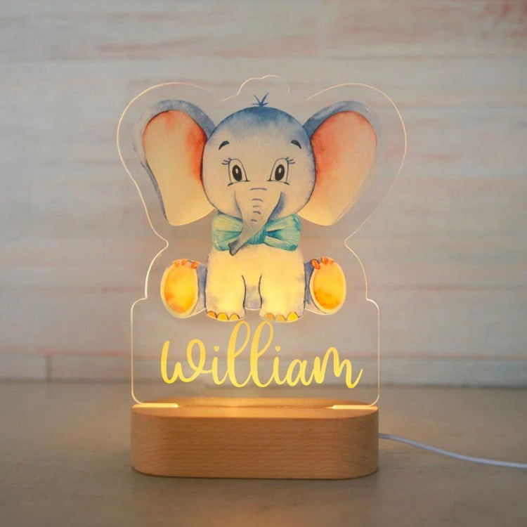 Elephant Night Light Ornament