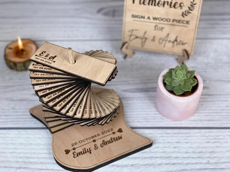 wooden wedding gifts