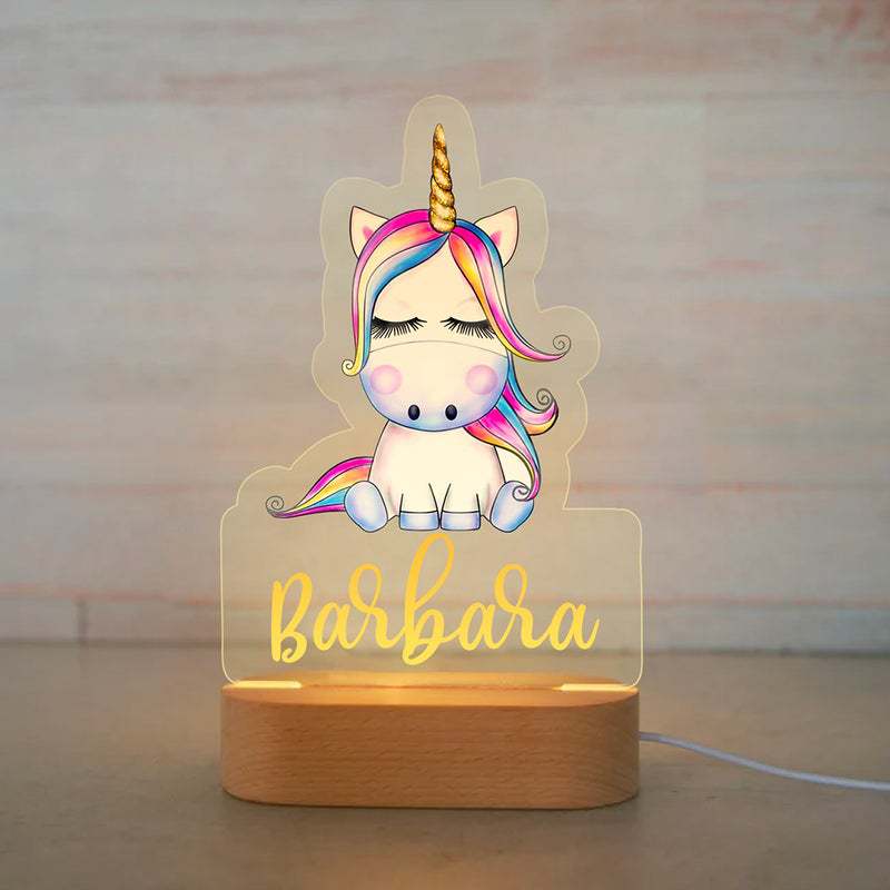 unicorn horse Light Ornament