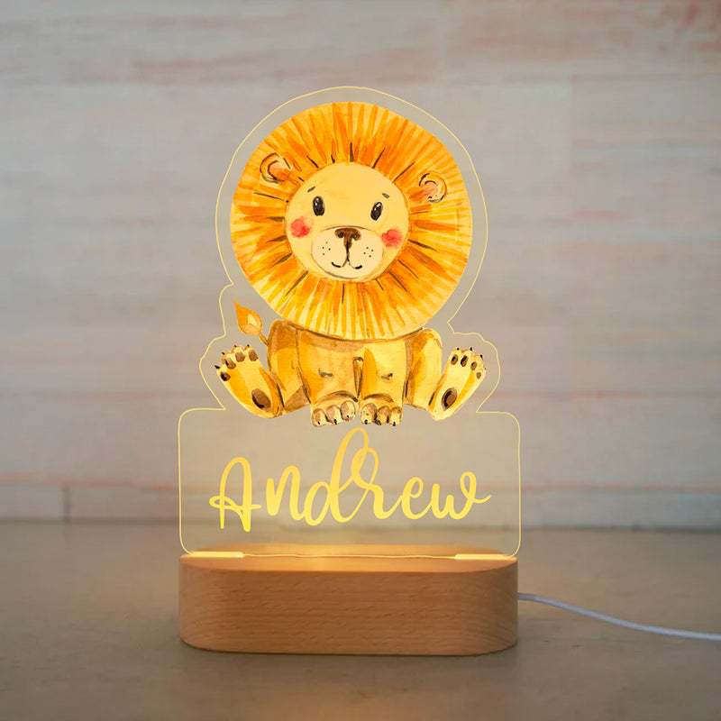Lion With Lights Ornament