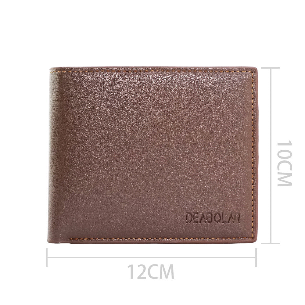 Personalized Trifold Wallet for father