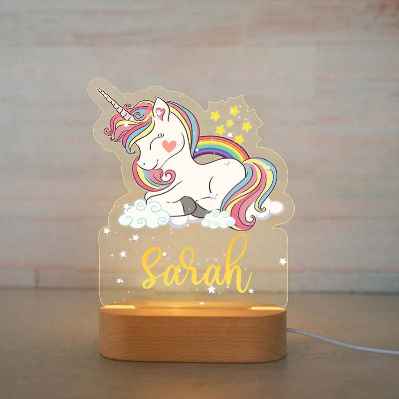 unicorn home light ornaments